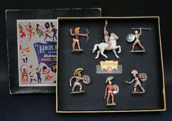 SOLD Herald Trojan Warriors Box Set - Superb Example!