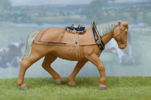 SOLD Britains Cart Horse - Scarce TAN Variant!