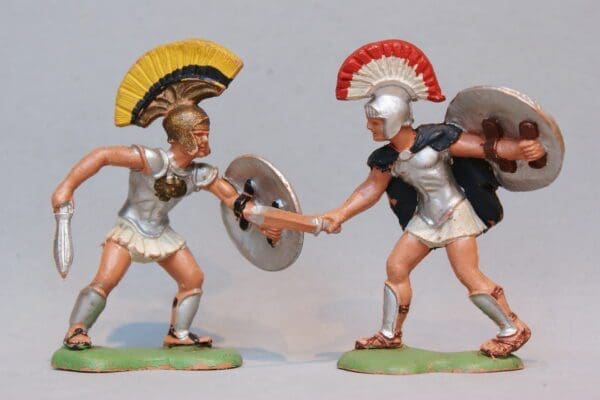 SOLD Herald Trojan Warriors - Iconic Duelling Pair