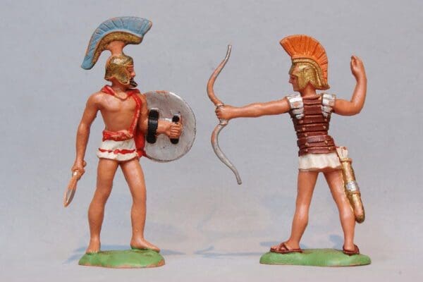 SOLD Herald Trojan Warriors - Archer & Standing