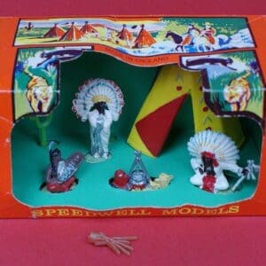 Speedwell Camp-fire Indians - Window Box RARE!