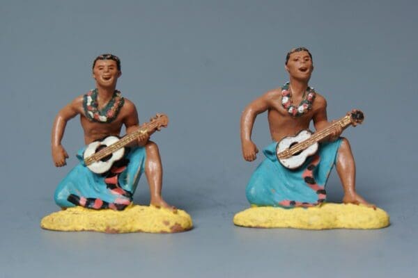 Herald Dancers Hawaiian Man Playing Guitar