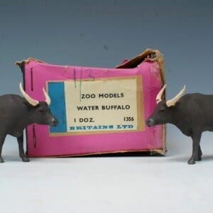 SOLD Herald Zoo Series Water Buffalo - Tatty Trade Box