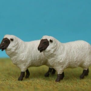 SOLD Britains Lead Mould Sheep Standing - WHITE Variant!