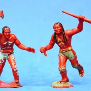 SOLD Marx Swansea 'Skinny' Indians - Factory Painted