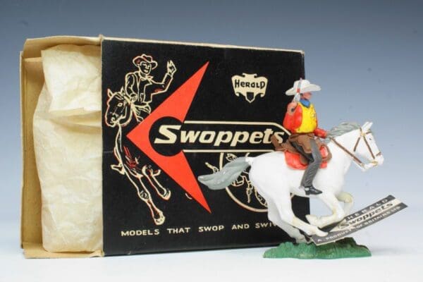 SOLD Swoppet Cowboy Sheriff 1st Issue Box