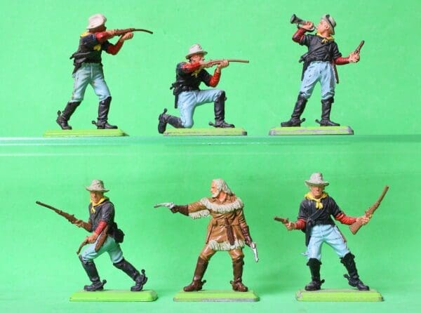 Britains Deetail US 7th Cavalry - Full Set of 6