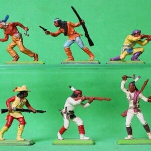 Deetail Apache Indians - Full Set of 6