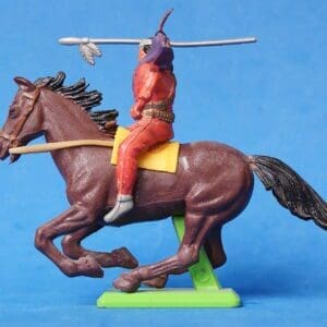 SOLD Deetail Mounted Apache Indian #2