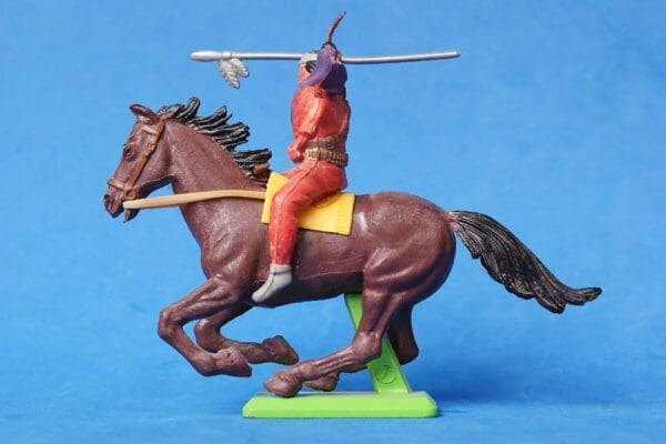SOLD Deetail Mounted Apache Indian #2