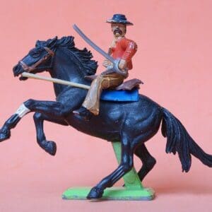 Deetail Mounted Mexican with Sabre & Pistol