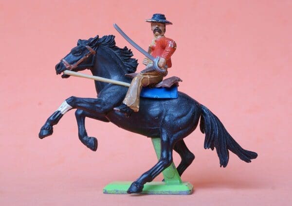 Deetail Mounted Mexican with Sabre & Pistol