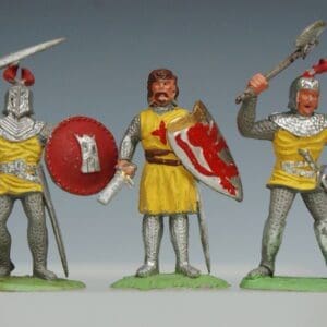 SOLD Timpo Yellow Foot Knights "King Arthur" & Others