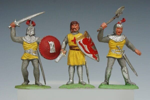 SOLD Timpo Yellow Foot Knights "King Arthur" & Others