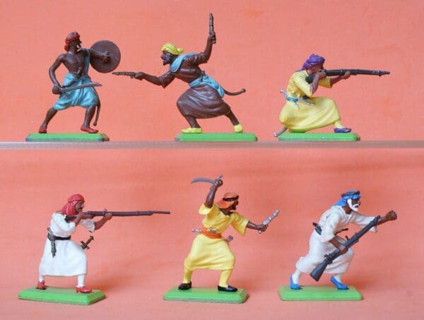 Deetail Dismounted Arabs - Full Set of 6