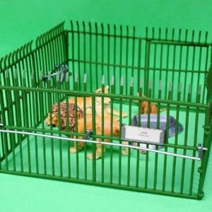 SOLD Britains Zoo Cage 'A' plus Lion Family