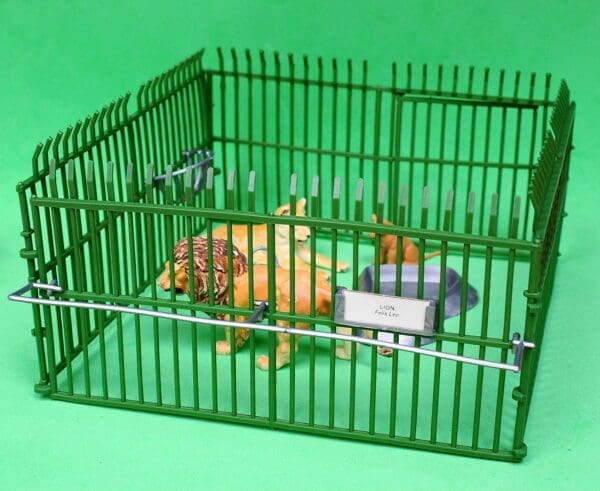 SOLD Britains Zoo Cage 'A' plus Lion Family