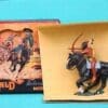SOLD Herald Zang Mounted Indian with Bow (Black Horse)