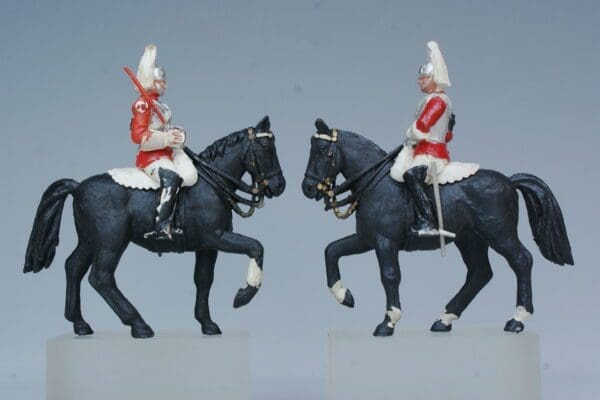 SOLD Herald Life Guards - Early WHITE Plastic!