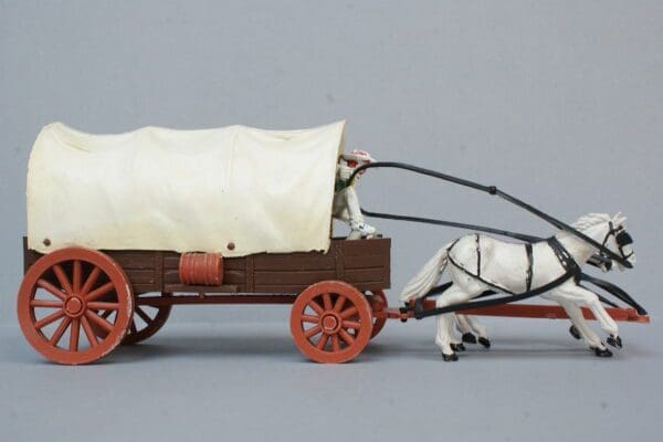 SOLD Timpo Covered Wagon - Early 1st Issue - Complete! - Image 4