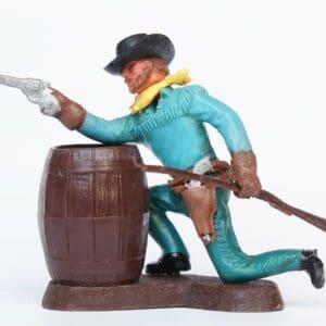 SOLD Swoppet 2nd Series Cowboy Firing from Cover