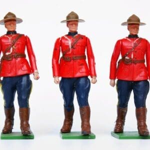 SOLD Eyes Right RCMP Marching Troopers