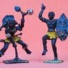 SOLD Cherilea Zulus - Matching Pair