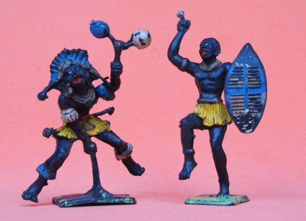 SOLD Cherilea Zulus - Matching Pair