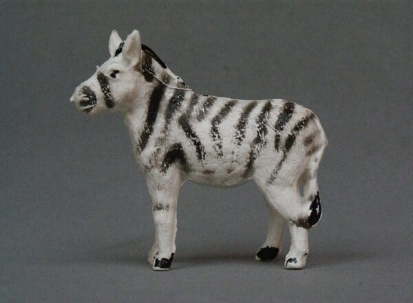 SOLD B&S Zebra Zoo Model - From Lead Mould