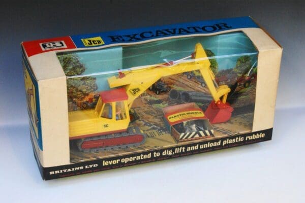 SOLD Britains JCB Excavator Mint in Box