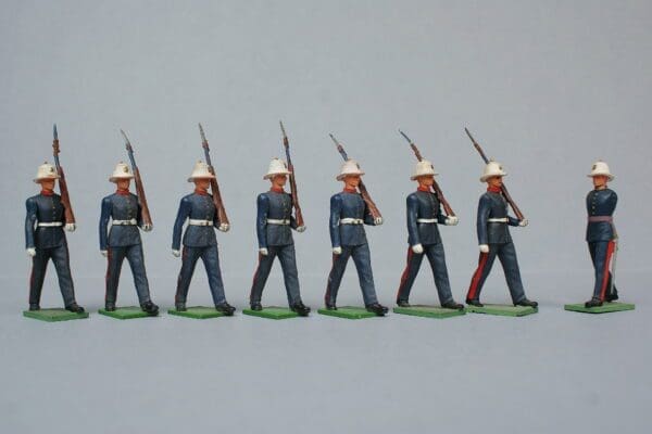 SOLD Eyes Right The Royal Marines Marching Plus 2 Extra Figures