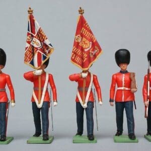 Eyes Right Scots Guards Colour Party