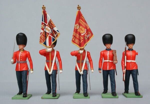 Eyes Right Scots Guards Colour Party