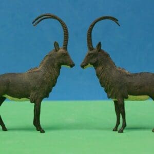 SOLD Britains Zoo Series Sable Antelope - BLACK 1st Issue