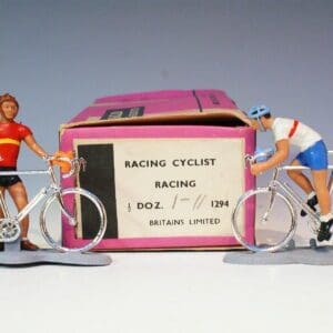 SOLD Britains Racing Cyclists - Trade Box!