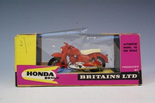 SOLD Britains Honda Benly Motorcycle - Boxed!