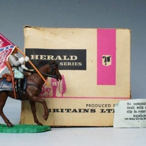 SOLD Britains "Eyes Right" Confederate Standard Bearer - VNMB