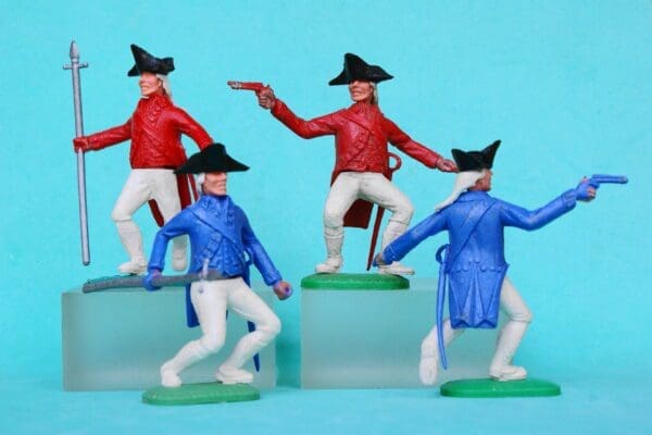 SOLD Timpo AWI American & British Soldiers - 1st Series