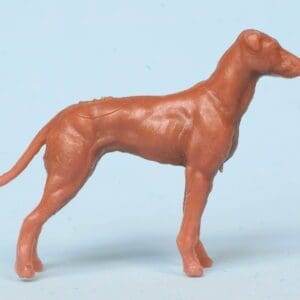SOLD Airfix Dog Greyhound - Plastic 54mm Scale