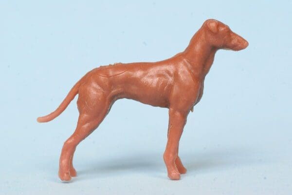 SOLD Airfix Dog Greyhound - Plastic 54mm Scale