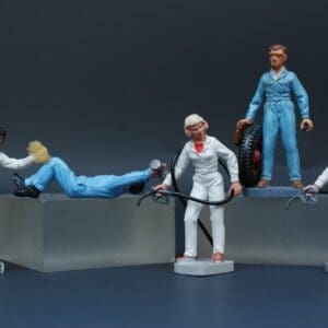 SOLD Britains Garage Attendants - Great Condition!