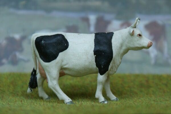 SOLD Herald Standing Cow - TEXTURED Plastic