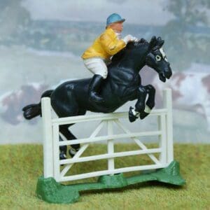 SOLD Unusual HK Copy Britains Riding Series Showjumper