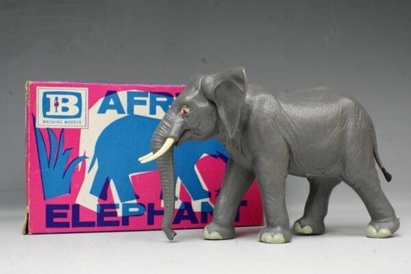 SOLD Britains African Elephant - MINT Boxed!