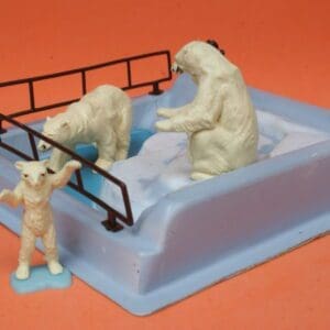 SOLD Britains Zoo Series - Arctic Pool & Polar Bear Family