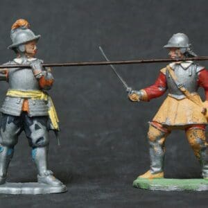 SOLD ECW Roundhead Trooper & Pikeman - Early Figures