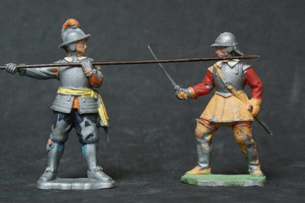 SOLD ECW Roundhead Trooper & Pikeman - Early Figures