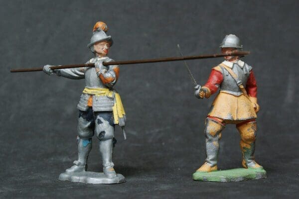 SOLD ECW Roundhead Trooper & Pikeman - Early Figures - Image 3