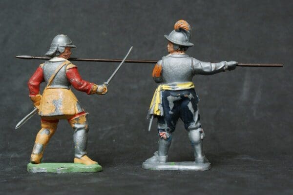 SOLD ECW Roundhead Trooper & Pikeman - Early Figures - Image 4