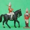 Herald Life Guard Trooper Mounted - Early WHITE Plastic! - Image 4